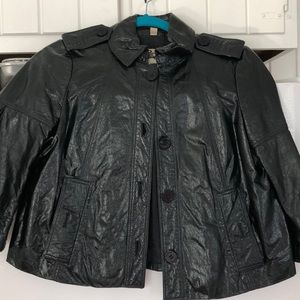 Burberry cropped trench jacket